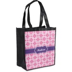 Linked Squares Grocery Bag (Personalized)