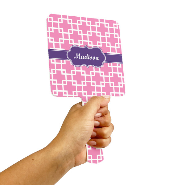 Linked Squares Hand Mirrors - Alt View