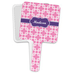 Linked Squares Hand Mirror (Personalized)