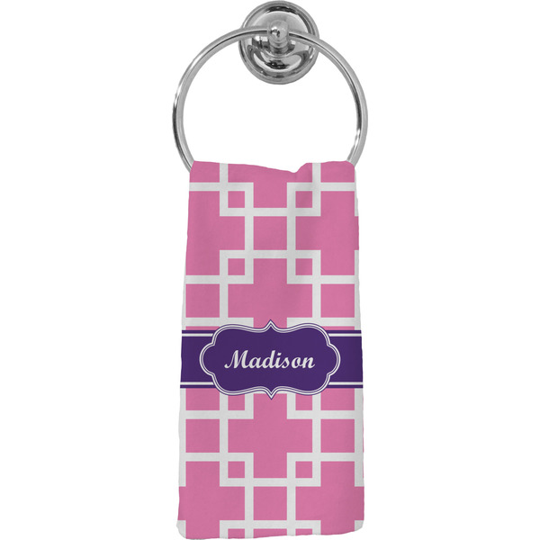 Custom Linked Squares Hand Towel - Full Print (Personalized)
