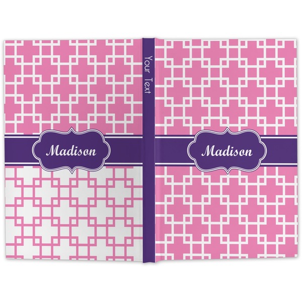 Linked Squares Hard Cover Journal - Apvl