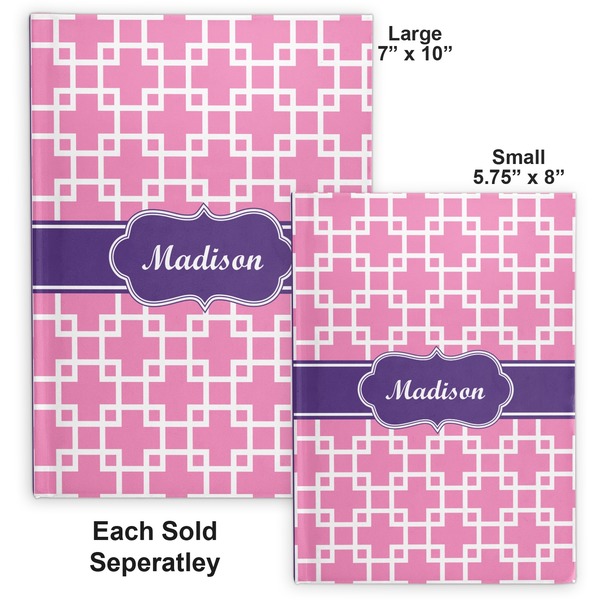 Linked Squares Hard Cover Journal - Compare