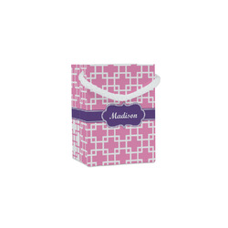 Linked Squares Jewelry Gift Bags - Matte (Personalized)