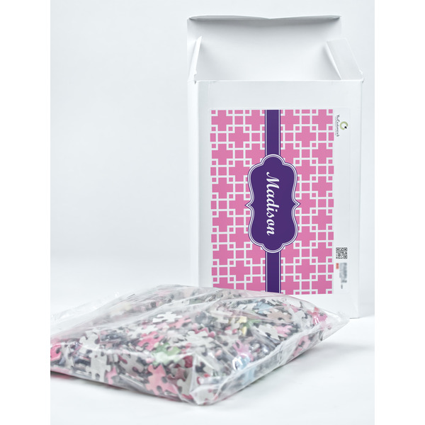 Linked Squares Jigsaw Puzzle 1014 Piece - Box