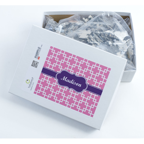 Linked Squares Jigsaw Puzzle 500 Piece - Box