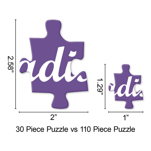 Linked Squares Jigsaw Puzzle - Piece Comparison