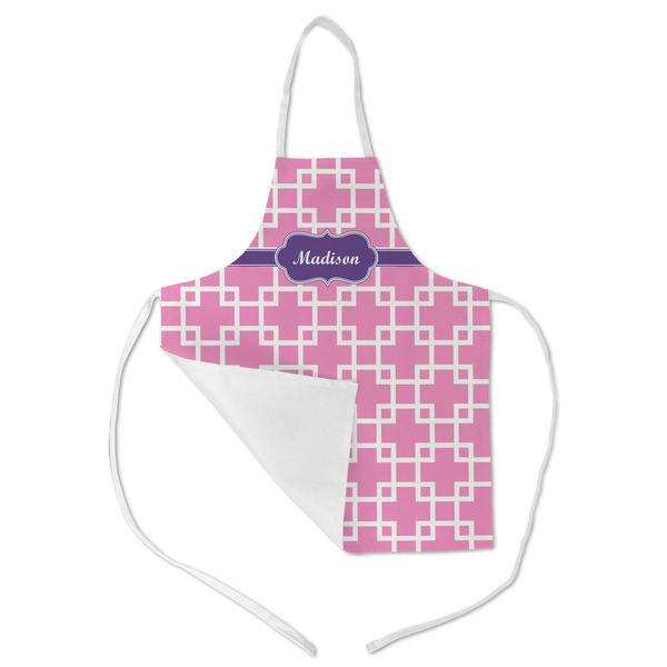 Linked Squares Kid's Aprons - Medium - Main (med/lrg)