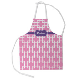 Linked Squares Kid's Apron - Small (Personalized)