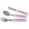 Linked Squares Kid's Flatware (Personalized)