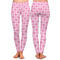 Linked Squares Ladies Leggings - Front and Back