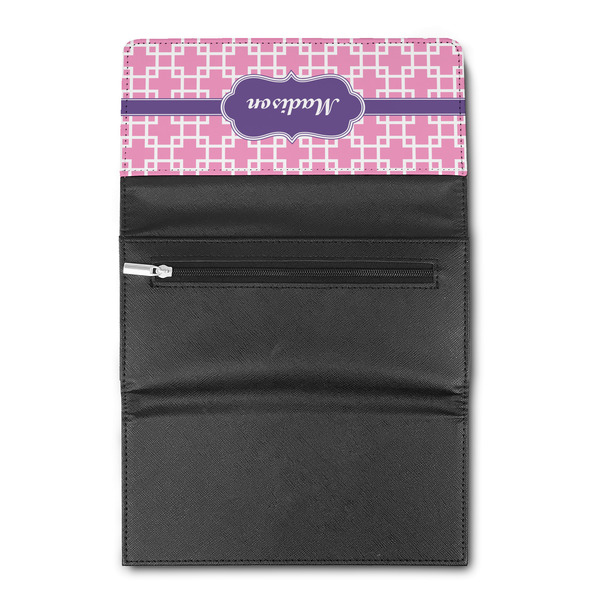 Linked Squares Ladies Wallet  (Personalized Opt)