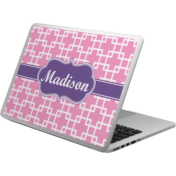 Custom Linked Squares Laptop Skin - Custom Sized (Personalized)