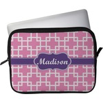Linked Squares Laptop Sleeve / Case - 11" (Personalized)