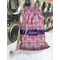 Linked Squares Laundry Bag in Laundromat