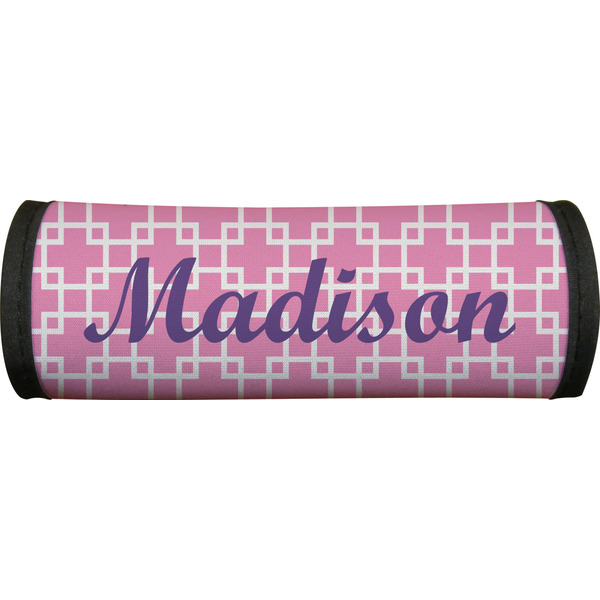 Linked Squares Luggage Handle Wrap
