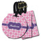 Linked Squares Luggage Tags - 3 Shapes Availabel