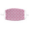 Linked Squares Adult Cloth Face Mask - XLarge