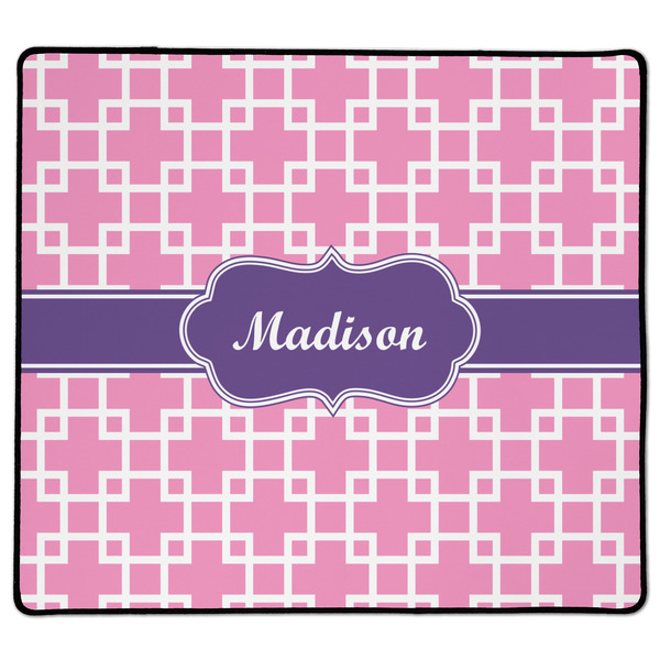 Custom Linked Squares XL Gaming Mouse Pad - 18" x 16" (Personalized)