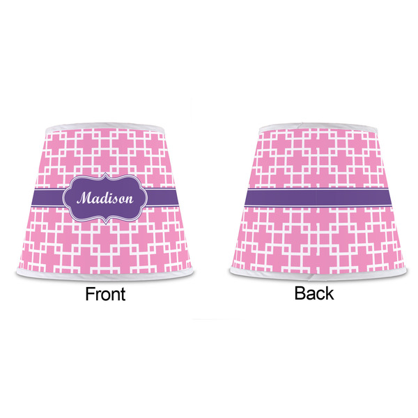 Linked Squares Poly Film Empire Lampshade - Approval