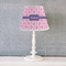 Linked Squares Poly Film Empire Lampshade - Lifestyle