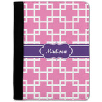 Linked Squares Notebook Padfolio w/ Name or Text