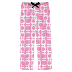 Linked Squares Mens Pajama Pants (Personalized)