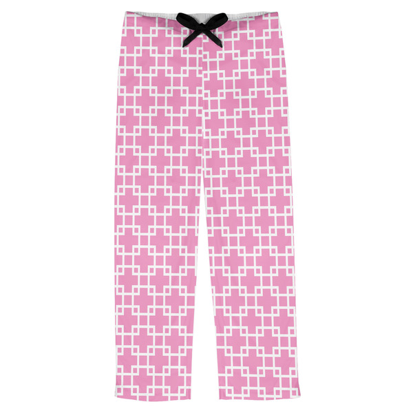 Custom Linked Squares Mens Pajama Pants - S