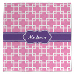 Linked Squares Microfiber Dish Towel (Personalized)