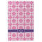 Linked Squares Microfiber Dish Towel - APPROVAL