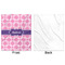 Linked Squares Minky Blanket - 50"x60" - Single Sided - Front & Back