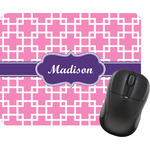 Linked Squares Rectangular Mouse Pad (Personalized)
