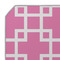 Linked Squares Octagon Placemat - Single front (DETAIL)