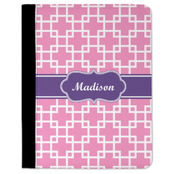 Linked Squares Padfolio Clipboard (Personalized)