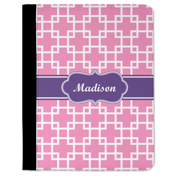 Custom Linked Squares Padfolio Clipboard (Personalized)