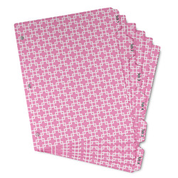 Linked Squares Binder Tab Divider - Set of 6 (Personalized)