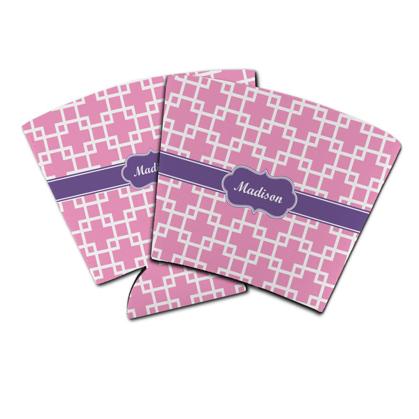 Custom Linked Squares Party Cup Sleeve (Personalized)