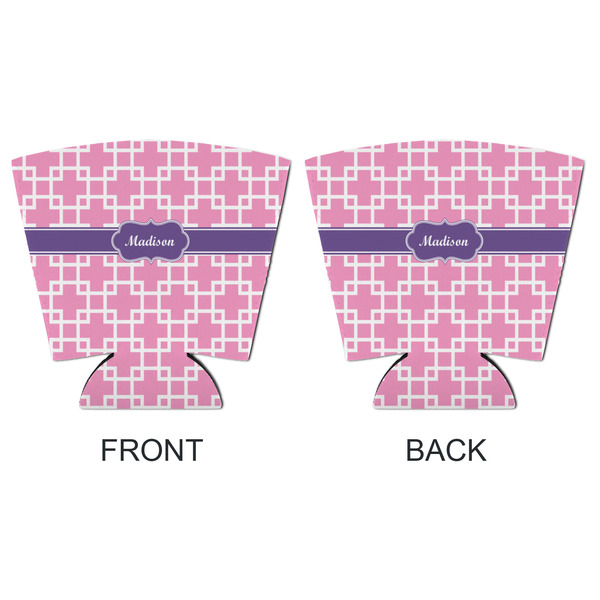 Linked Squares Party Cup Sleeves - with bottom - APPROVAL