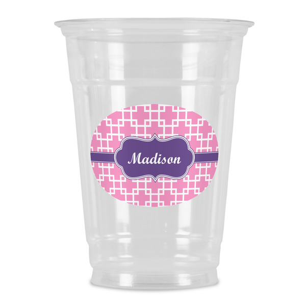Custom Linked Squares Party Cups - 16oz (Personalized)