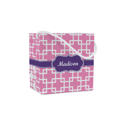 Linked Squares Party Favor Gift Bags - Gloss (Personalized)