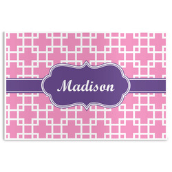 Linked Squares Disposable Paper Placemats (Personalized)
