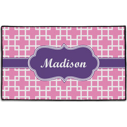 Linked Squares Door Mat - 60"x36" (Personalized)