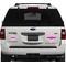 Linked Squares Personalized Car Magnets on Ford Explorer