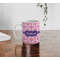 Linked Squares Personalized Coffee Mug - Lifestyle