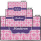 Linked Squares Personalized Door Mat - Group Parent IMF