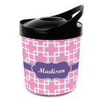 Linked Squares Plastic Ice Bucket (Personalized)