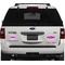 Linked Squares Personalized Square Car Magnets on Ford Explorer