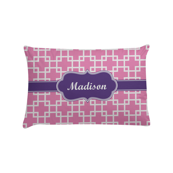 Custom Linked Squares Pillow Case - Standard (Personalized)