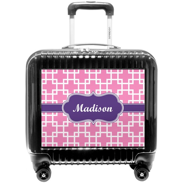 Custom Linked Squares Pilot / Flight Suitcase (Personalized)