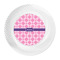 Linked Squares Plastic Party Dinner Plates - Approval