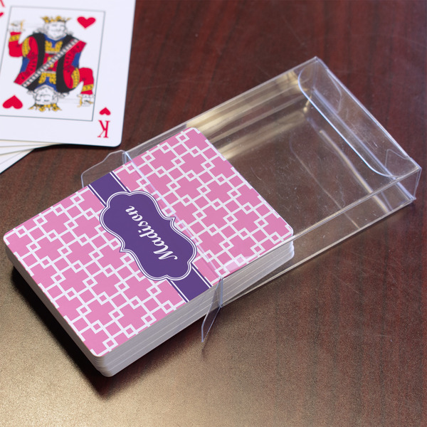 Linked Squares Playing Cards - In Package